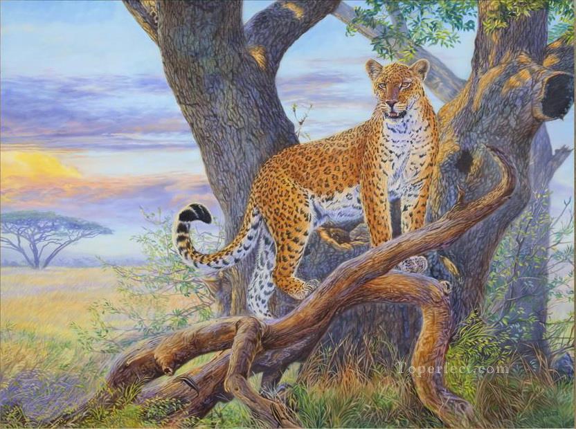 léopard 29 Peintures à l'huile